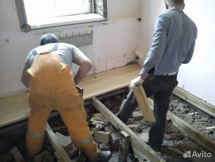 Демонтаж квартир и вывоз мусора