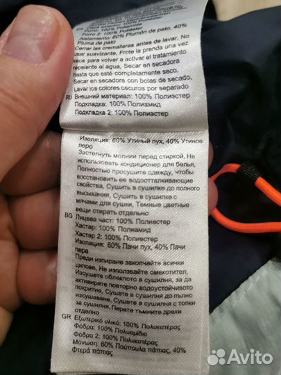 Пуховик зимний женский helli hansen