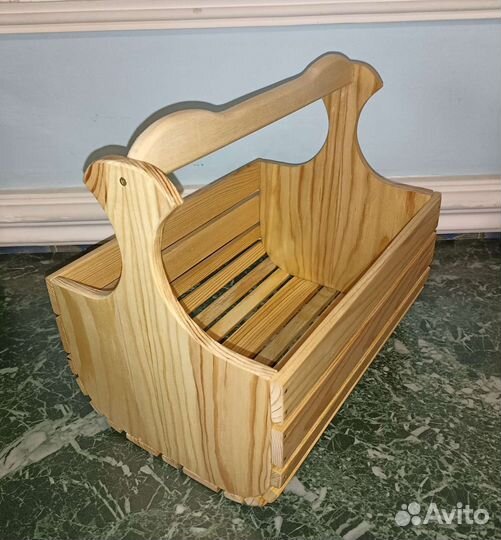 Корзина декоративная для фруктов вязания и прочего