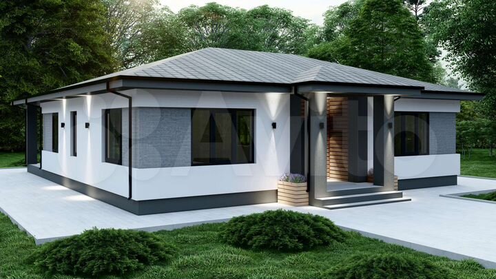 Дом 97 м² на участке 6 сот.