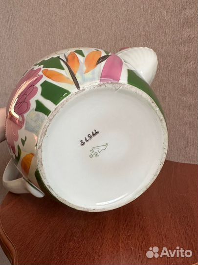 Коллекционный заварочный чайник Дулево СССР