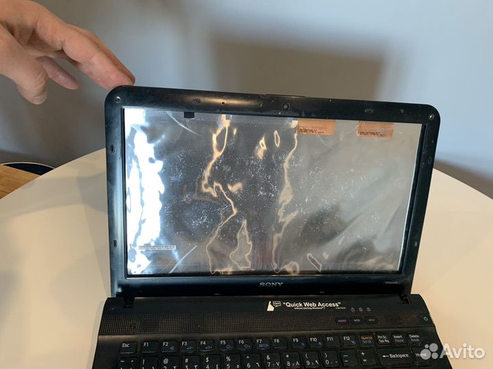 Sony PCG 61212w корпус + кишки всего за