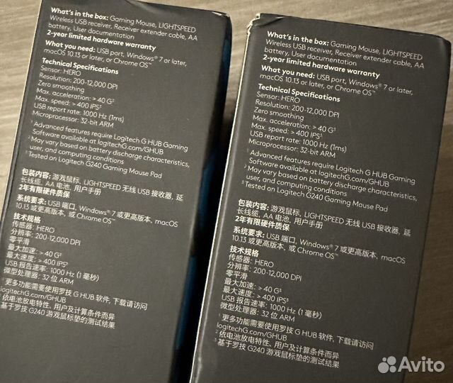 Беспроводная мышь Logitech G G304 Lightspeed Новая