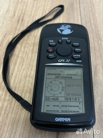 Навигатор Garmin GPS 72