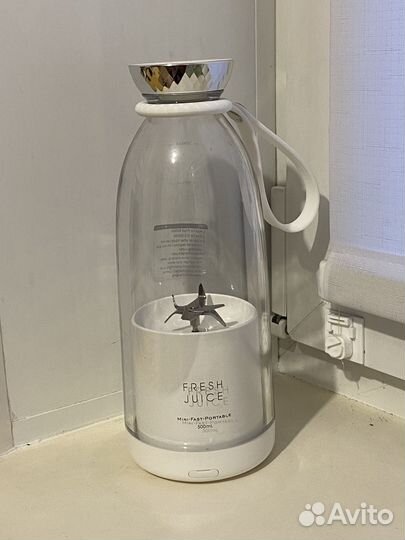 Портативный блендер Fresh juice mixbottle, белый