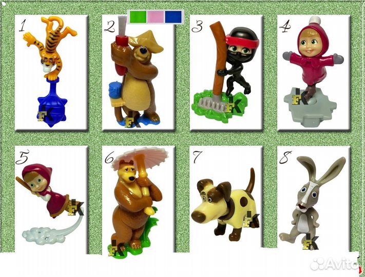 Киндер по мультяшкам