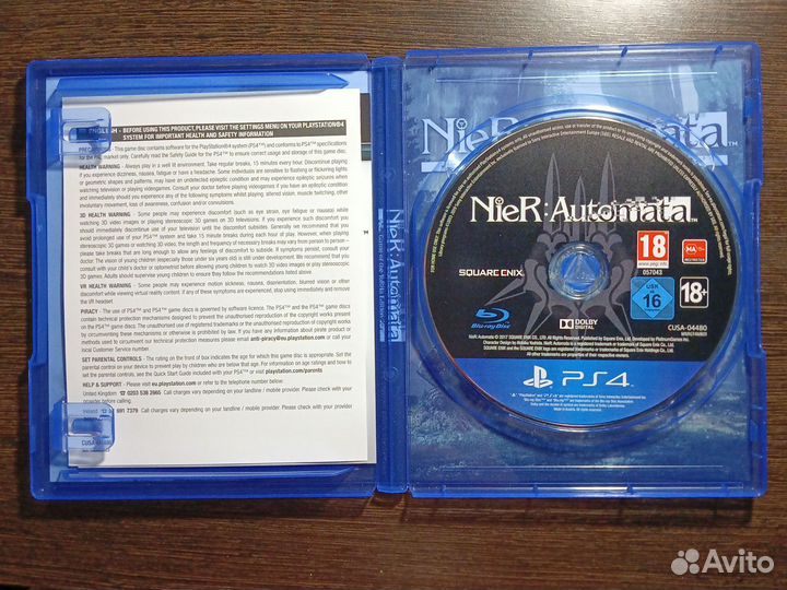 Nier automata ps4 диск