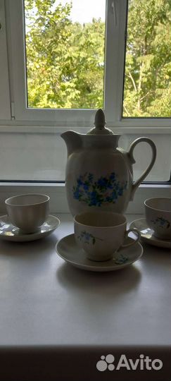 Кофейный сервиз керамика СССР