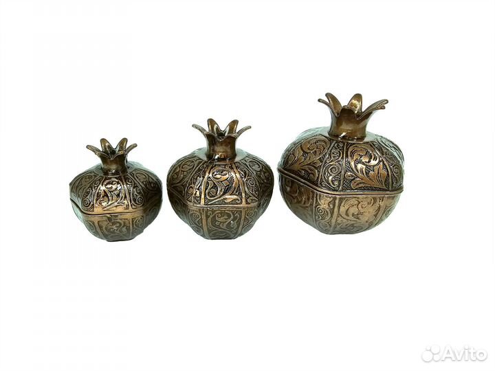 Солонки лукумницы гранат античная медь