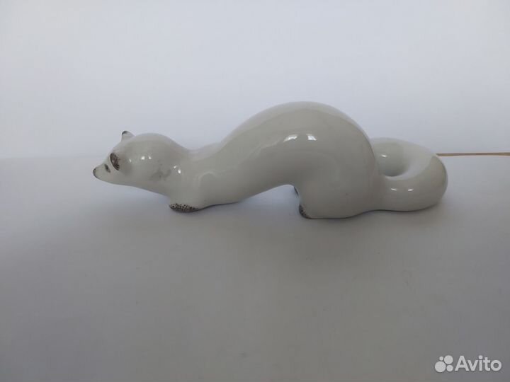 Статуэтка фарфор куница, соболь, горностай