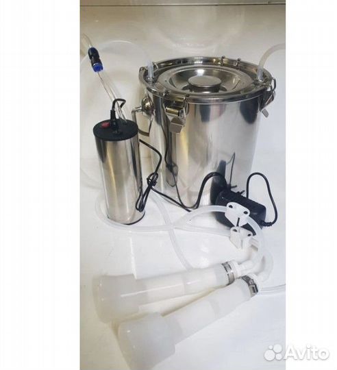 Электрический доильный аппарат для коз на 5 литров