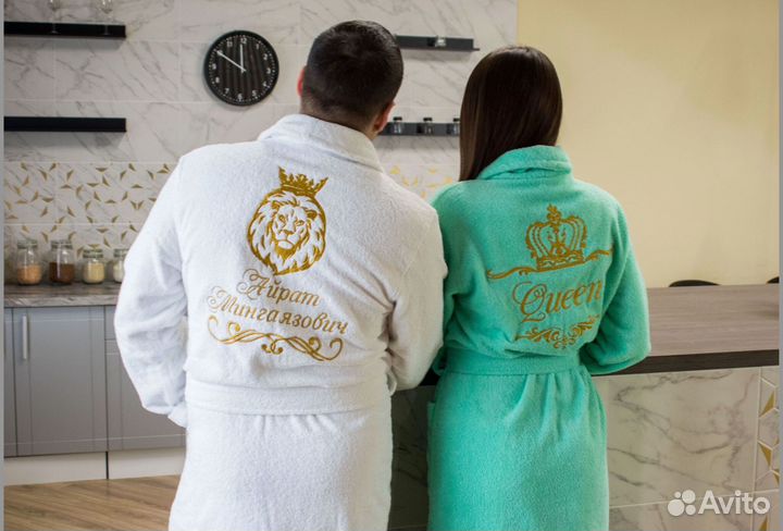 Халат махровый