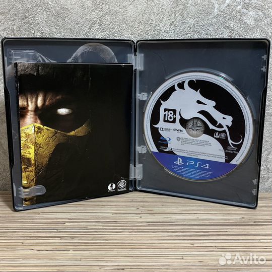 Mortal Kombat X Steel Book (1-2Игрока) на PS4/PS5