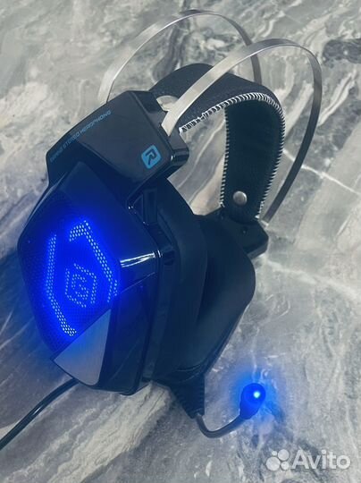 Игровые наушники Oklick HS-L800G черный