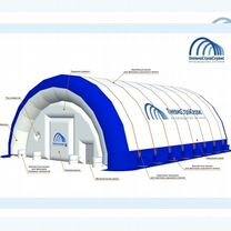 Быстровозводимый ангар надувной