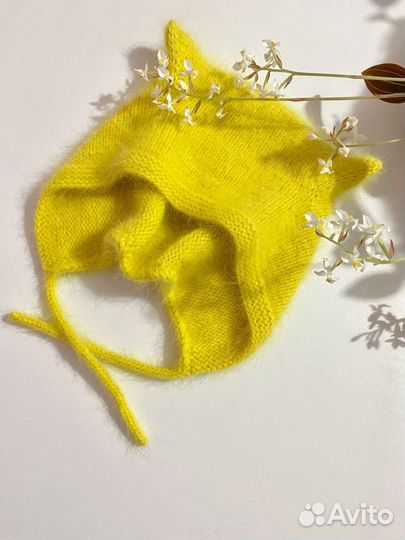 Шапка чепчик с ушками