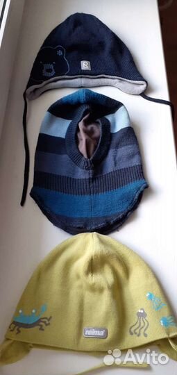 Шапки на мальчика разные размеры