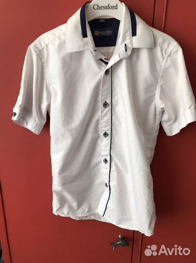 Рубашка белая школьная