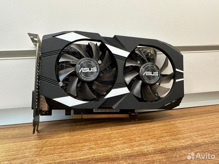 Видеокарта asus GeForce GTX 1650 Dual