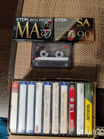 Аудиокассеты новые запечатанные TDK