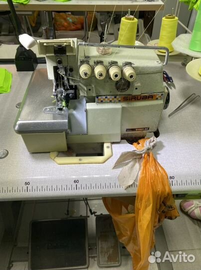 Оверлок промышленный 4н, Siruba(Сируба)комплект