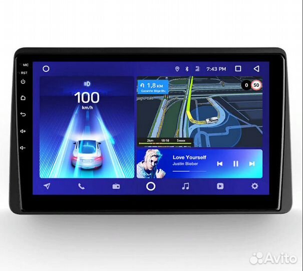Штатная магнитола на Renault Duster/Arkana
