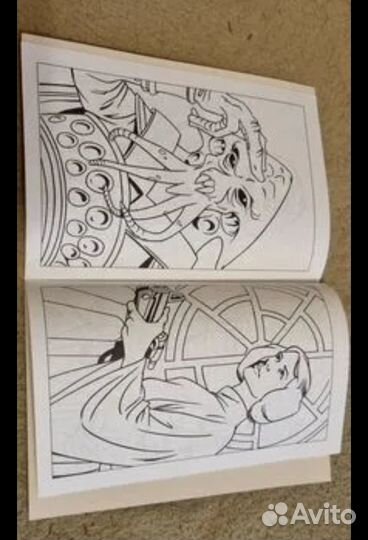 Раскраска 90х звёздные войны