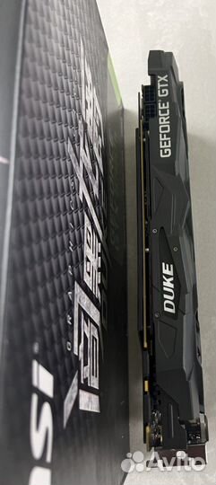 GTX 1080ti-11GB MSI duke