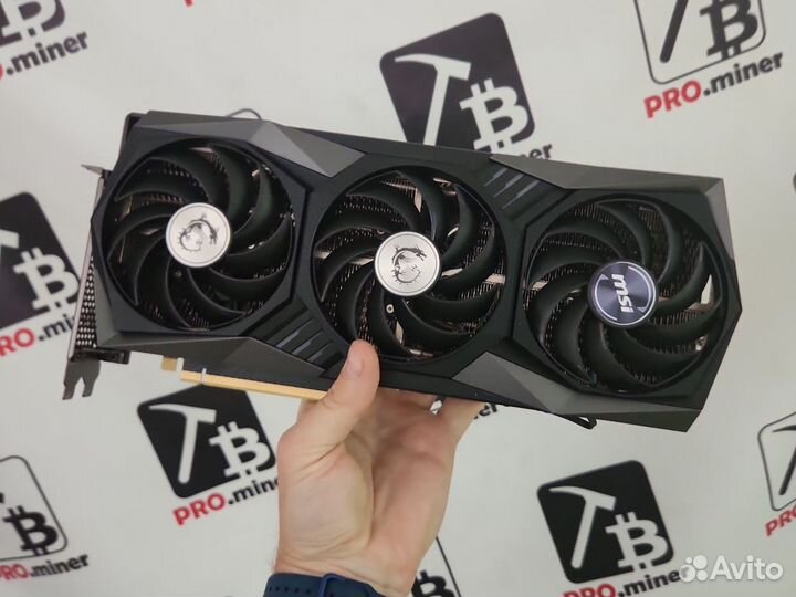 Видеокарта MSI GeForce RTX 3070 Gaming X Trio 8GB