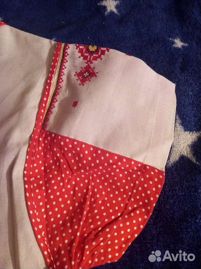 Платье в русском стиле