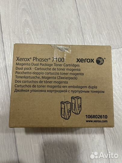 Картриджи xerox phaser 7100