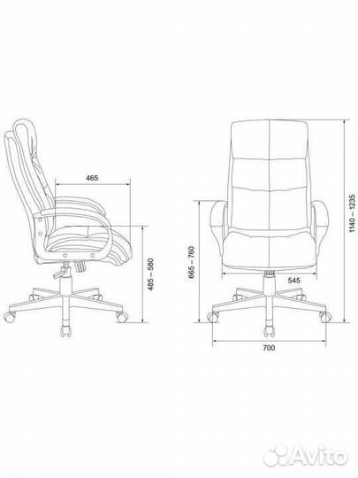Компьютерное кресло руководителя