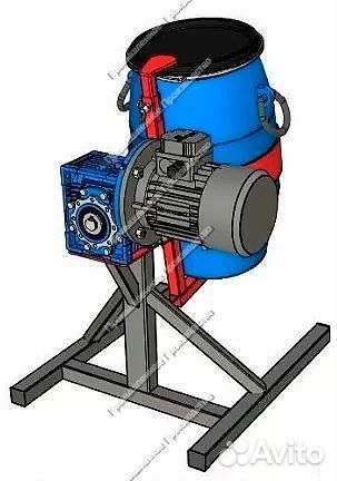 Смеситель Типа пьяная бочка 60 литров