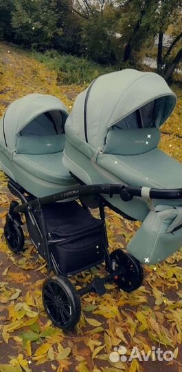 Коляска для двойни 2 в 1