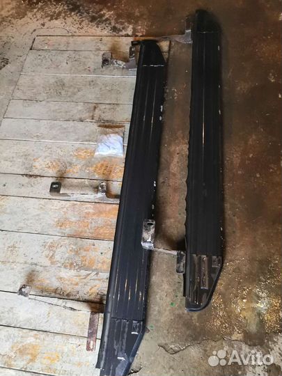 Пороги KIA sportage 4 2016-2019 premium black