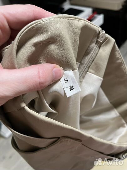 Женские шорты экокожа