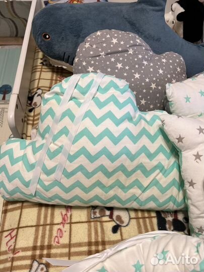 Детские бортики подушки