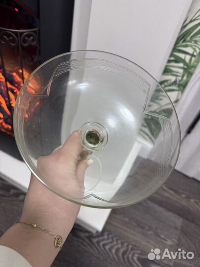 Юстаринная конфетница начало 20века