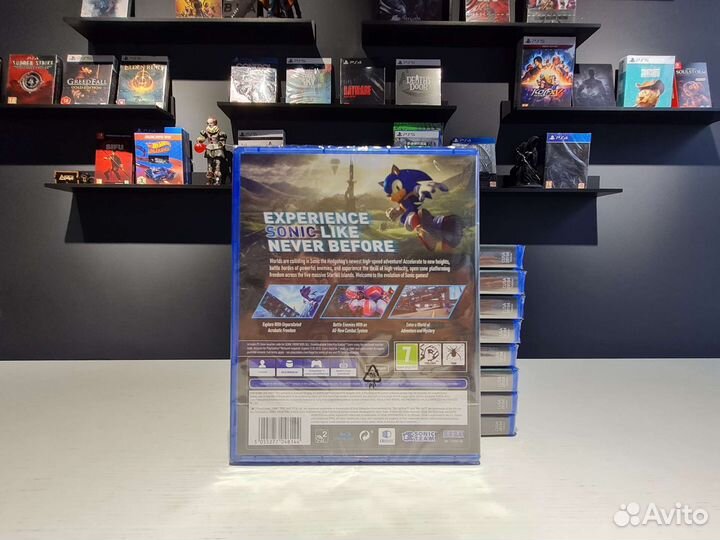 Sonic frontiers ps4 (новая игра)