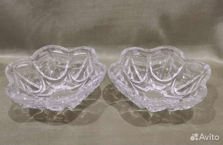 Салатник хрустальный СССР