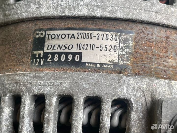 Генератор Rav4 Noah Voxy Avensis 2.0 3ZR-FE