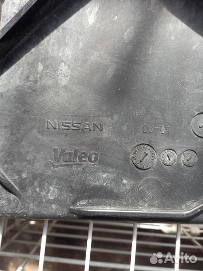 Диффузор радиатора Nissan Qashqai 1
