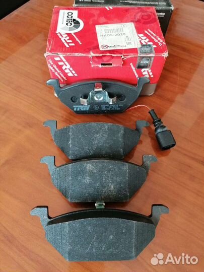 Тормозные колодки audi, seat, skoda, volkswagen