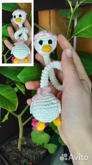Вязанные брелки, игрушки, сувенир, подарок