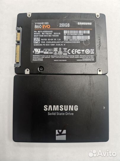 Жесткий диск Samsung ssd 860 evo 250gb