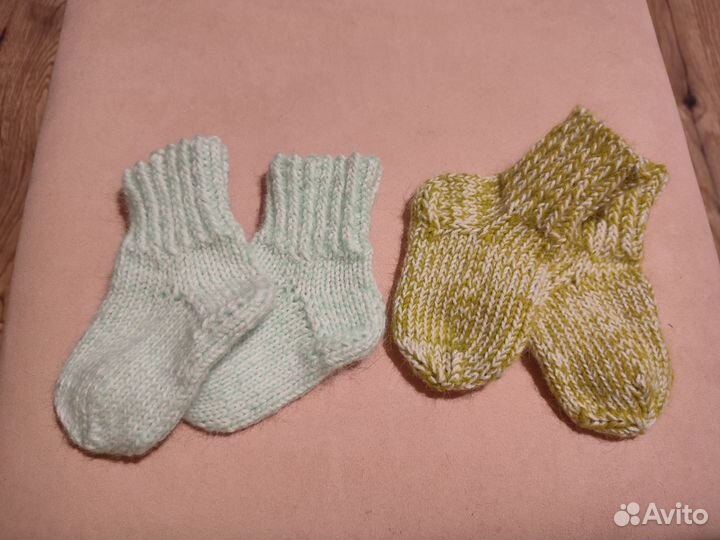 Носки вязаные ручной работы детские