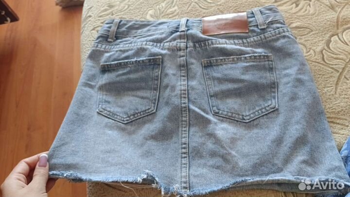 Джинсовая юбка