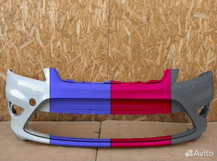 Бампер форд фокус в цвет