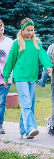 Джинсы для девочки, р. 42-44