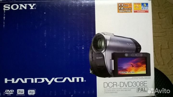 Видеокамера Sony DCR-DVD 308 E